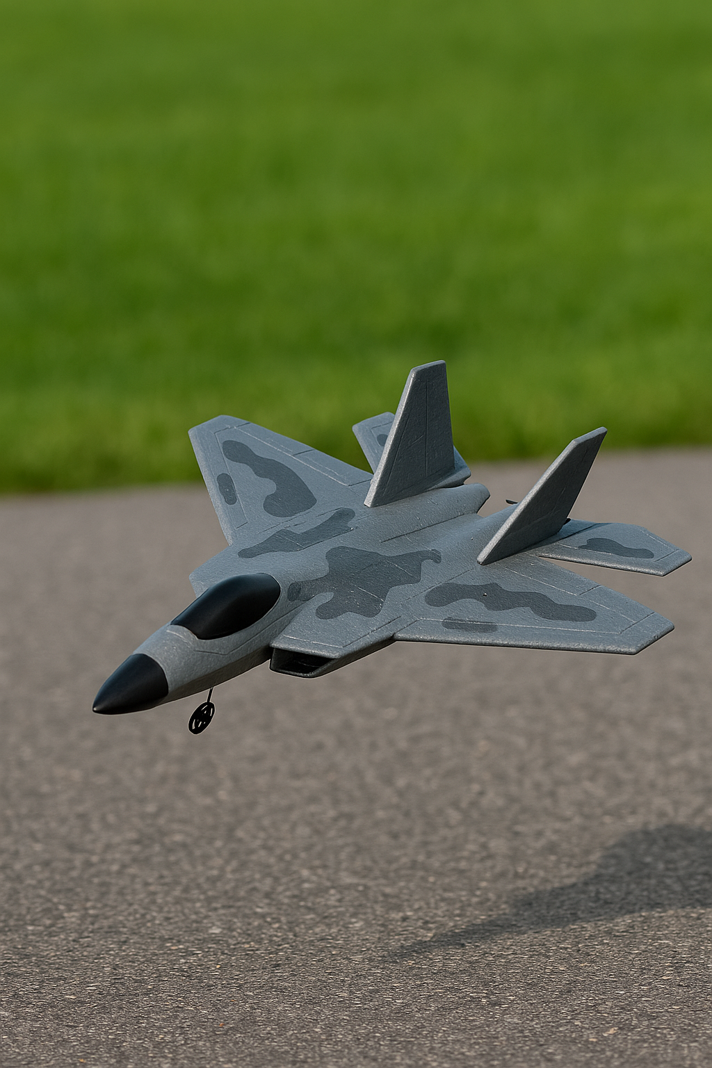 RC Flugzeug für Kinder 34cm – Grau