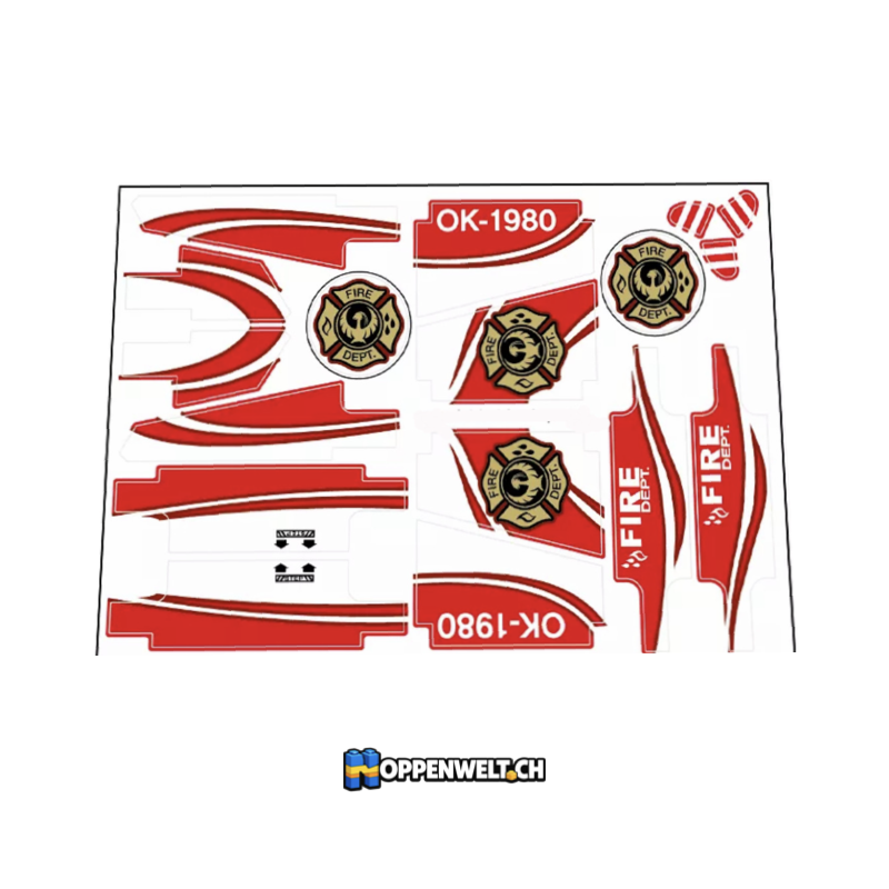 Lego Stickersatz 42040