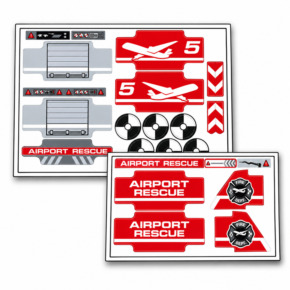 Ersatzaufkleber für Set 42068