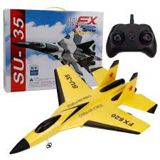 RC Flugzeug für Kinder 34 cm – Gelb