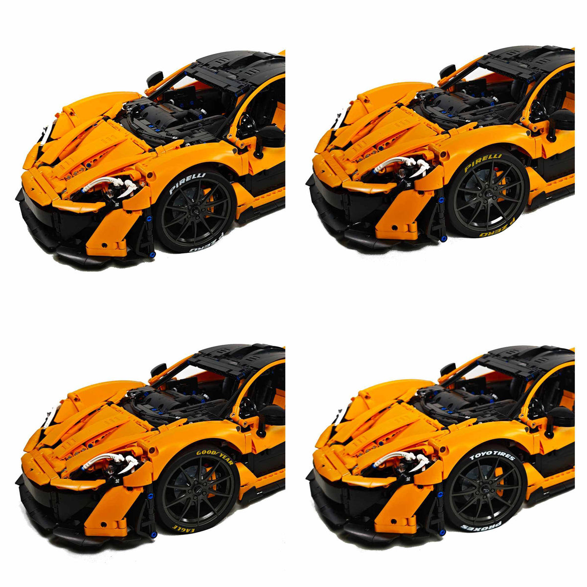 Custom Reifen für LEGO® Technic  – 80279 – 4 Stück