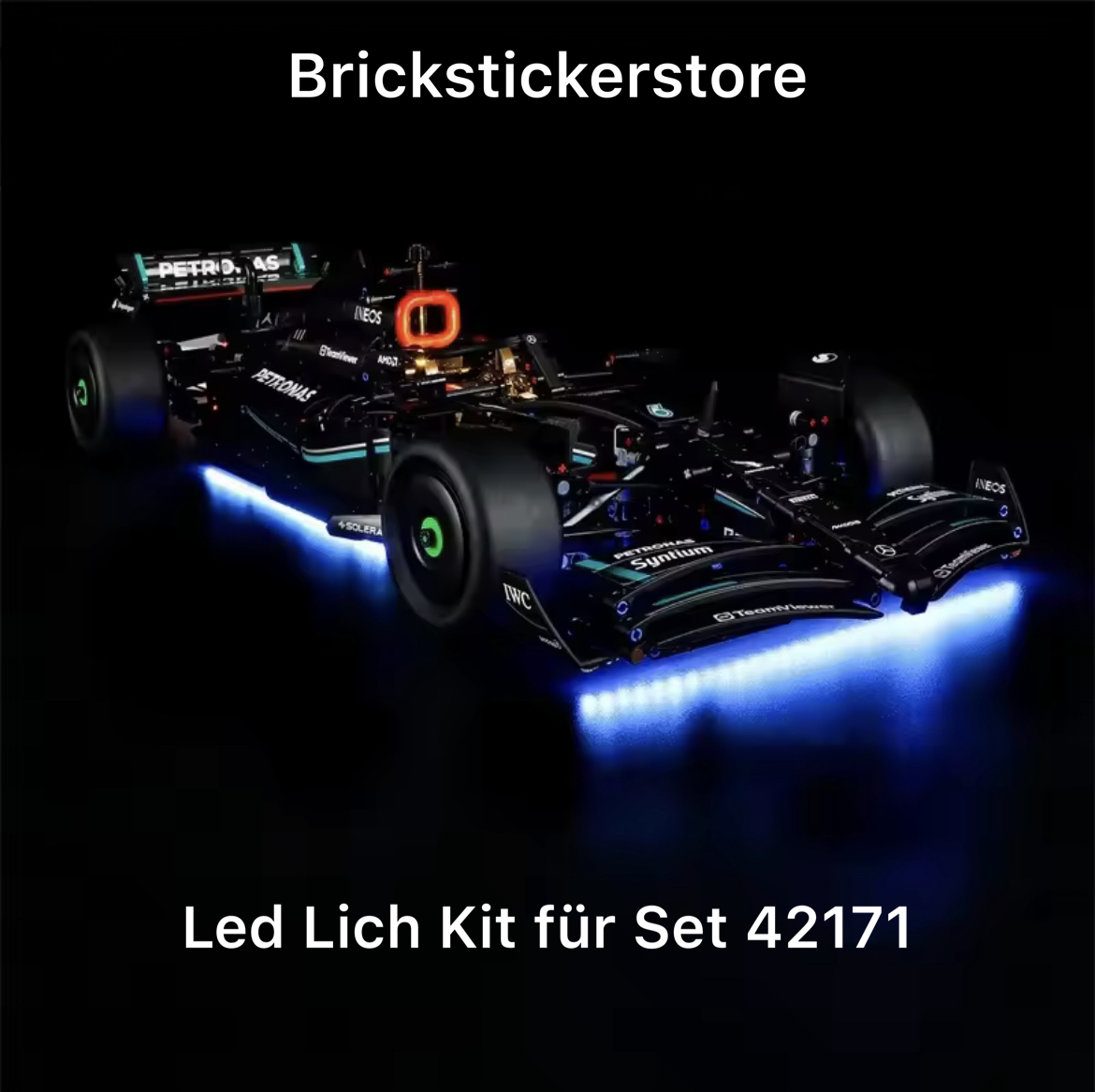LED Licht Set für Lego Mercedes F1 42171