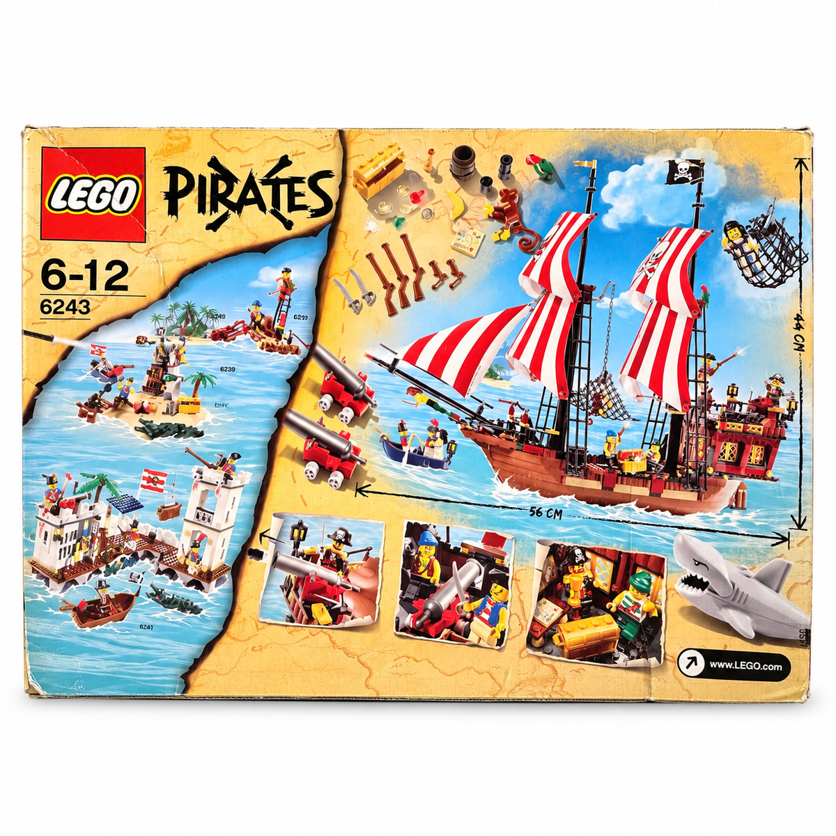 LEGO Pirates 6243 – Brickbeard’s Bounty Piratenschiff (2009)