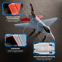 VolantexRC F-16 BLS 365mm RTF