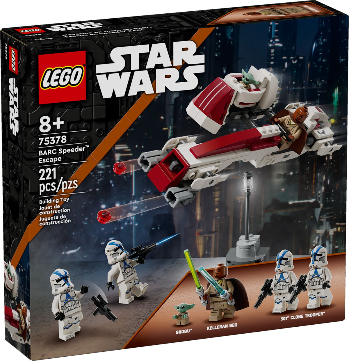 LEGO Star Wars Flucht mit dem BARC Speeder 75378