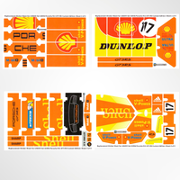 Upgrade Stickerbogen für LEGO® 42056 Porsche GT3 RS