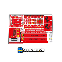 Ersatzaufkleber für Set 8654