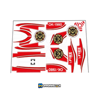 Lego Stickersatz 42040
