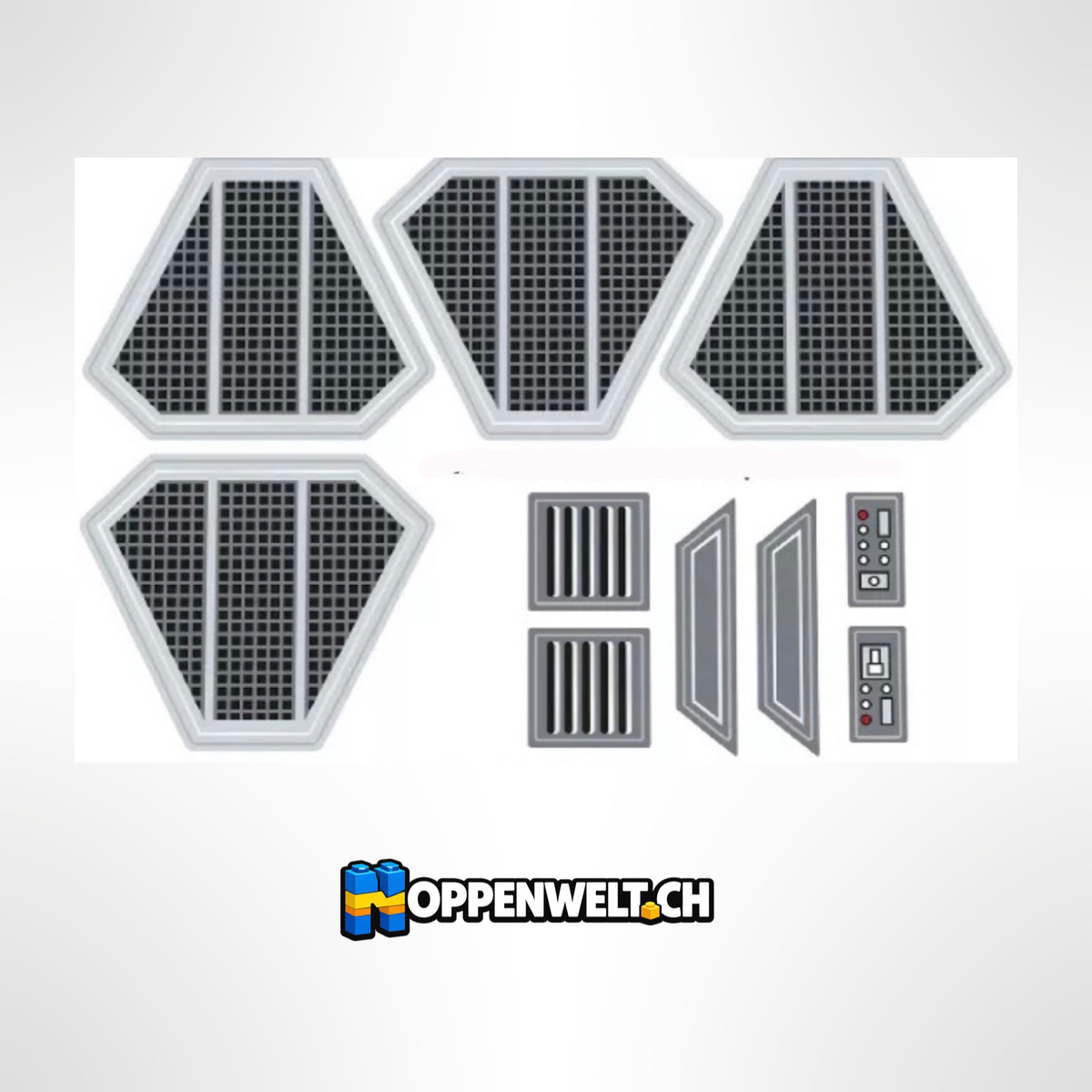 Ersatzsticker für Lego Set 7661