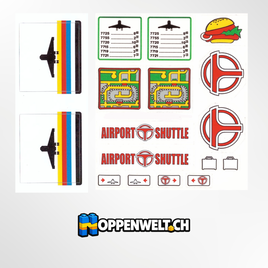 Ersatzsticker für Lego Set 6399