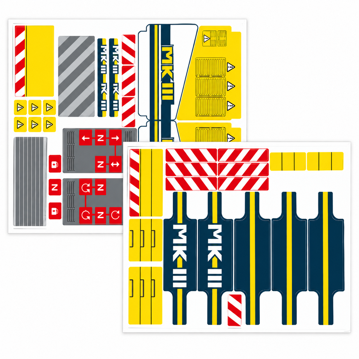 Ersatzaufkleber für Set 42055