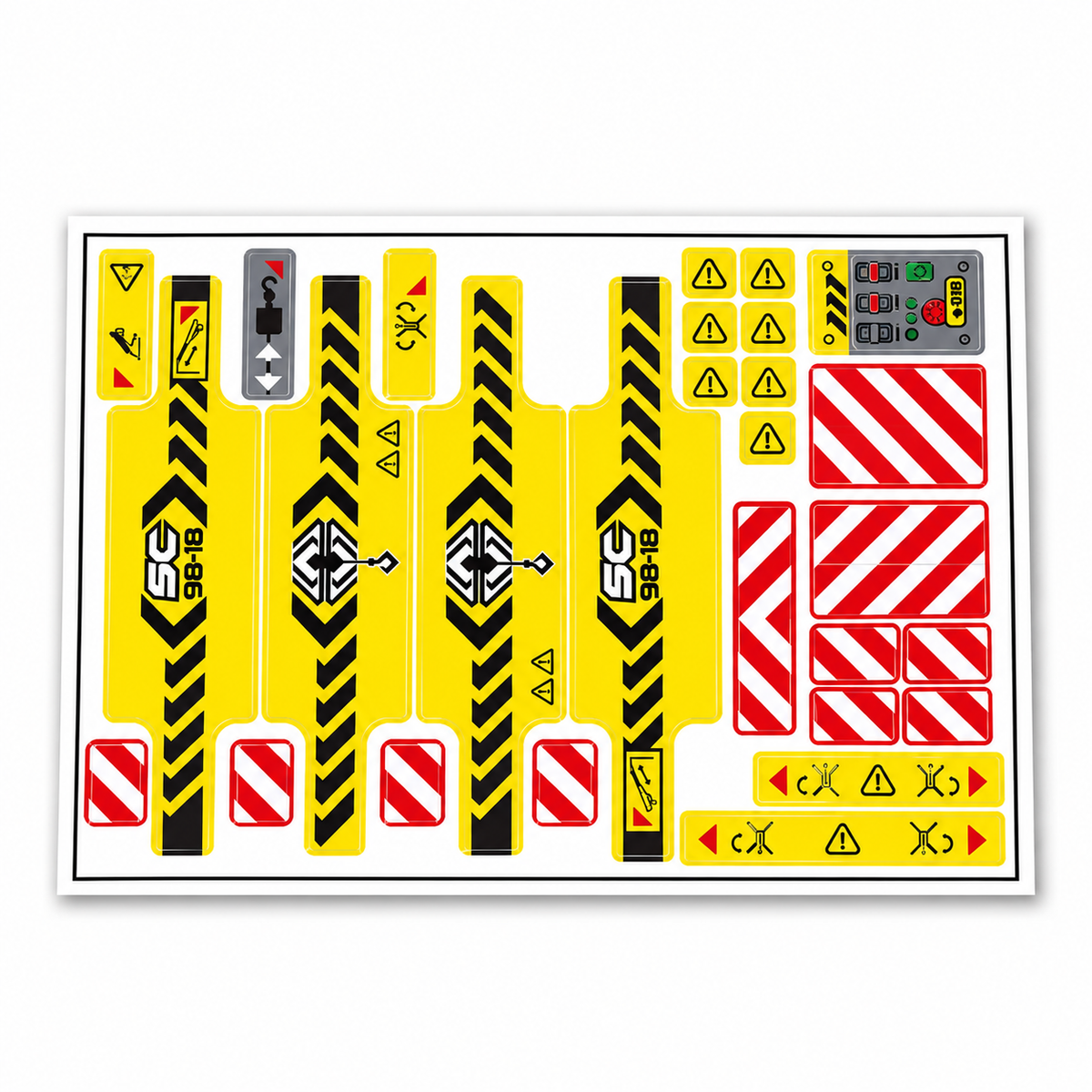 Ersatzaufkleber für Set 42097