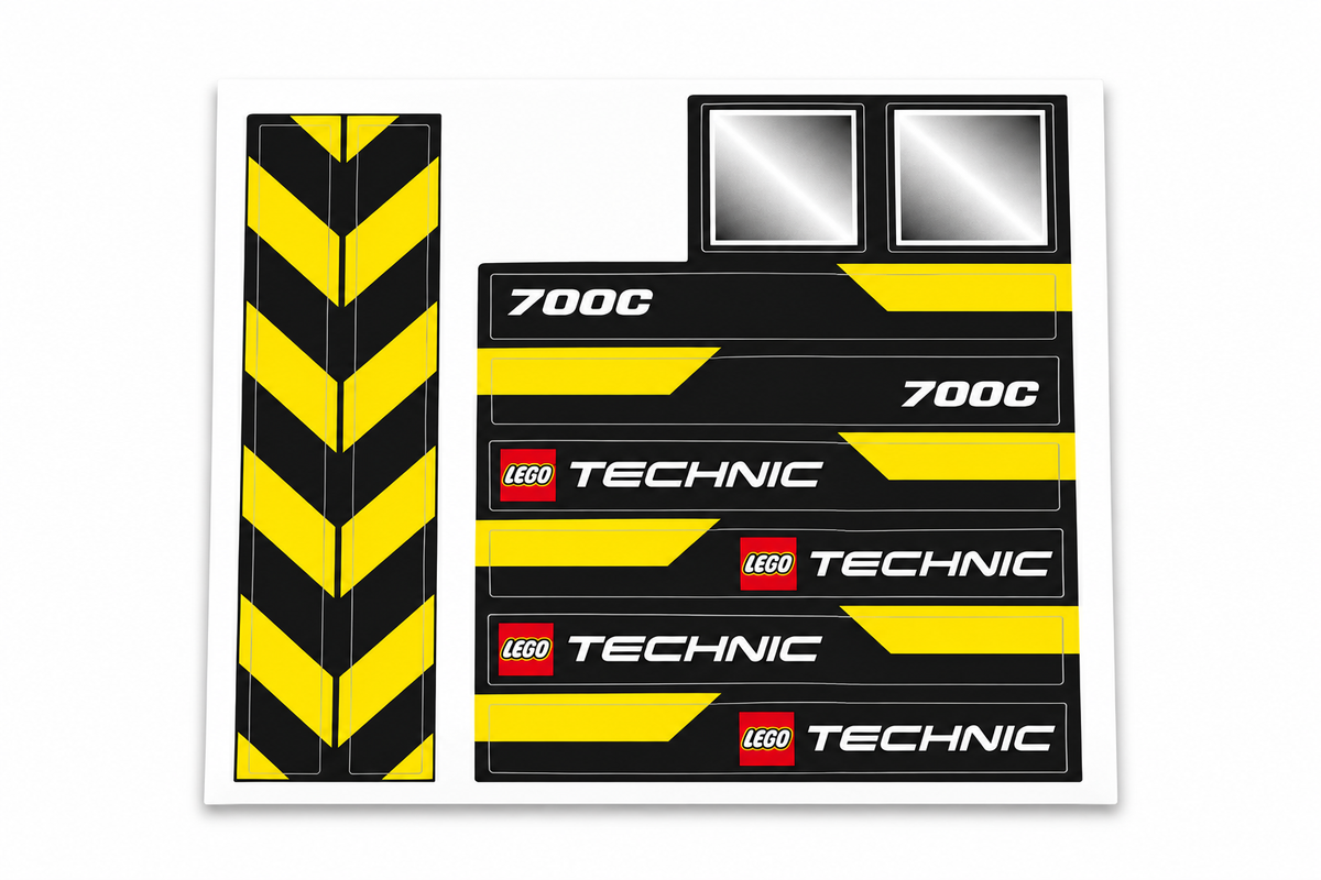 Ersatzaufkleber für Set 8069