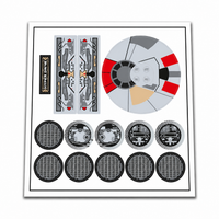Ersatzaufkleber für Set 4504 (Redesign, Blue Box)