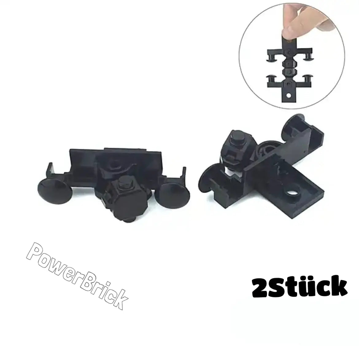 Zug Verbinder 2 Stück für Lego